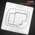 Трафарет BGA Amaoe PCB Vivo iQOO3 5G (0.12 mm)