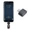 OTG перехідник Micro-USB - USB 2.0 адаптер Чорний
