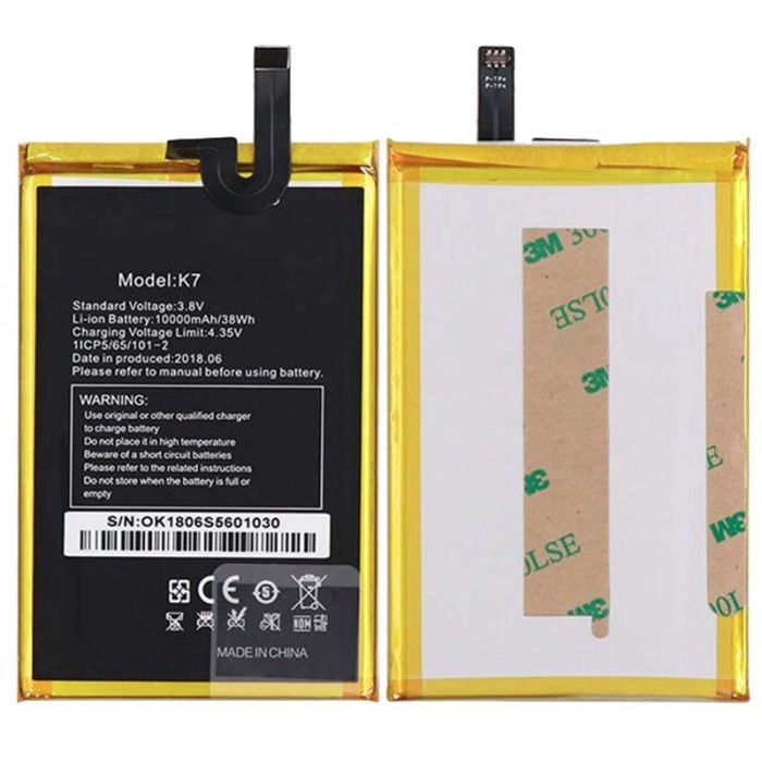 Акумулятор для Oukitel K7 / K7 Pro (10000 mAh)