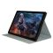 Чохол книжка для планшета Blackview Tab 15 / Tab 15 Pro / підставка / силіконова основа / сірий