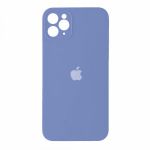 Чохол Silicone case Full Camera Square side для iPhone 11 Pro Glicine