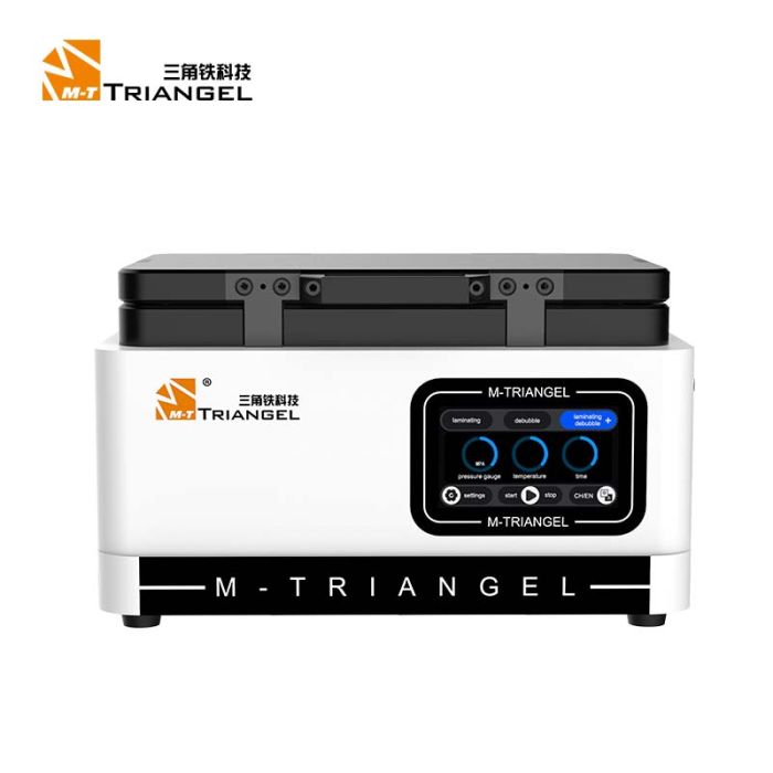 Вакуумный ламинатор автоклав M-Triangel MT16 / встроенный насос, ЖК-дисплей, автозамки, сенсорное управление