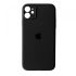 Чохол Silicone Case Full Camera for iPhone 12 (18) black