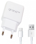 Сетевое зарядное устройство Grand GH-C01 2USB 2,1A+TypeC