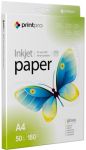 Фотопапір PrintPro, глянсовий, А4, 180 г/м2, 50 л (PGE180050A4)