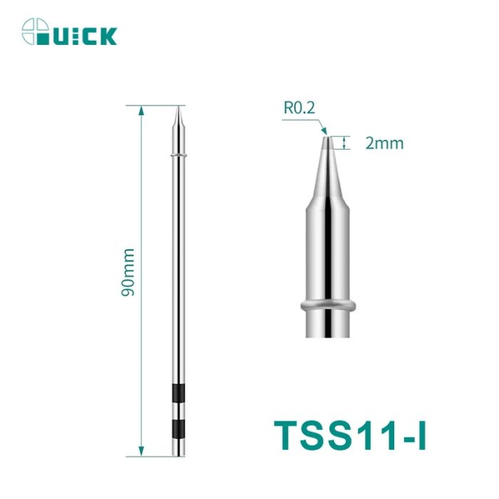 Жало наконечник QUICK TSS11-I для паяльной станции TS11 / конус