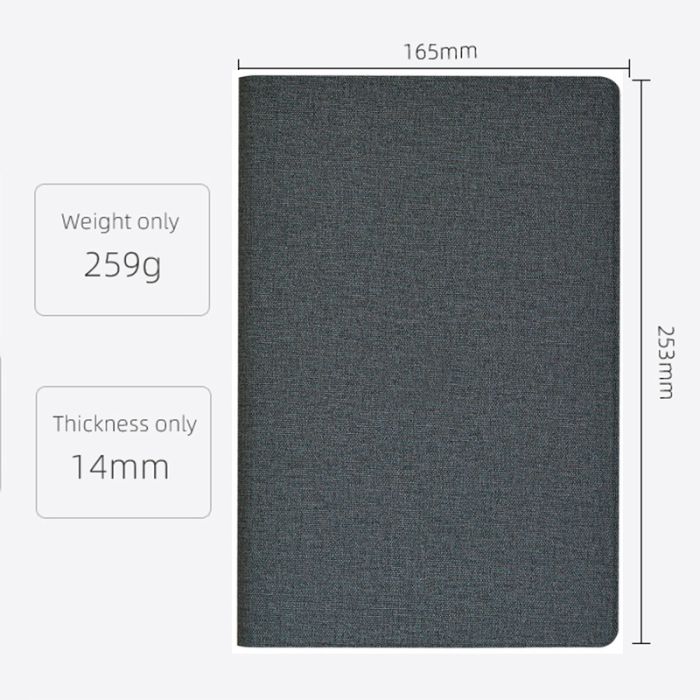 Чехол книжка для планшета Blackview Tab 11 / Tab 11 SE / подставка / силиконовая основа / серый