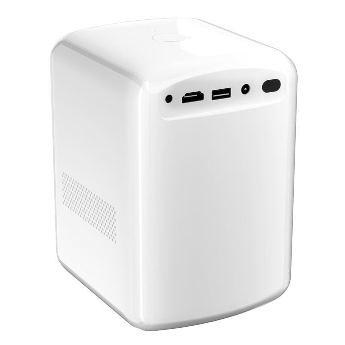 Мультимедійний проектор A6 / 1080P HD / 4K / WIFI / Bluetooth / HDR / USB / HDMI / Android 4+64 ГБ White