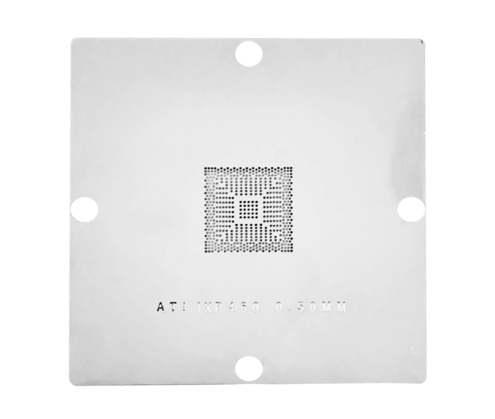 Трафарет BGA прямого нагріву ATI IXP460 (0.50mm) 90 x 90 mm