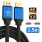 Кабель ХР-559 HDMI-HDMI V2.0 / 4K 2K Full HD / Чорний 1.5м