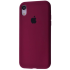 Чохол Silicone Case Full for iPhone XR (52) marsala