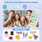 Дитячий інтерактивний смартфон AI Smart D9 / без СІМ карти / Android / WI-FI / Bluetooth / White