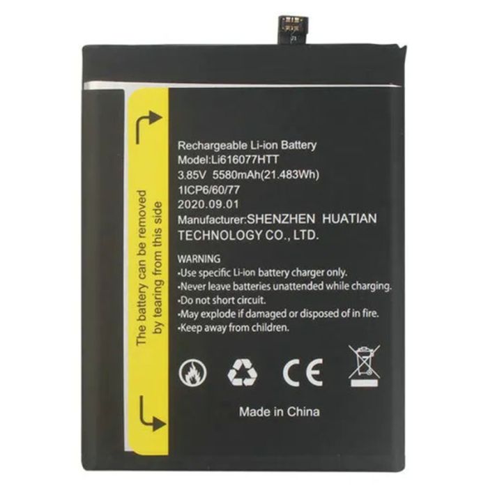 Акумулятор для Blackview BV4900 (5580mAh) Li616077HTT