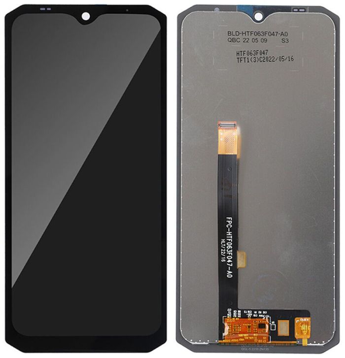 Дисплей + сенсор Doogee S99 Black - p/n: XY226D32010D(ZN135)SST