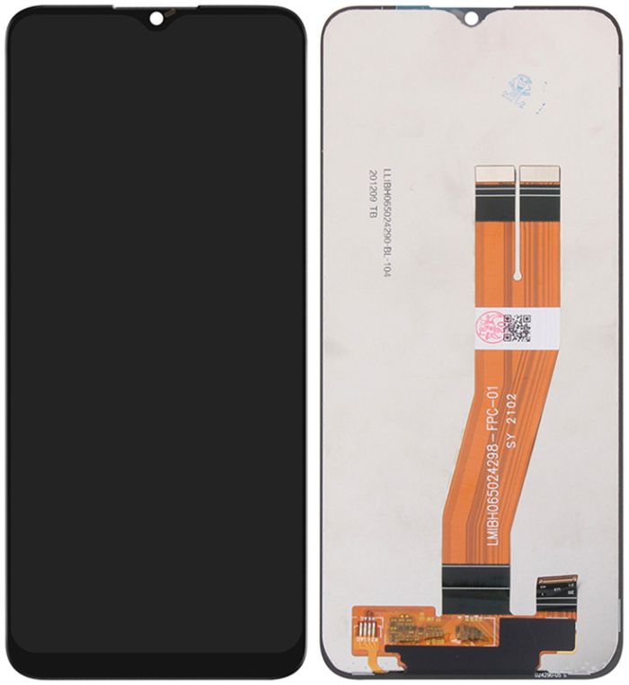 Дисплей + сенсор Samsung A02S A025 (2021) / A03 A035 Black - p/n: LM5C3482F0-A1