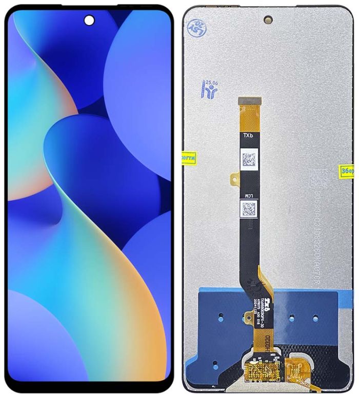 Дисплей + сенсор Tecno Spark 10 Pro (Kl7) Black - p/n: HX-TXD680EBOPX-31-V4