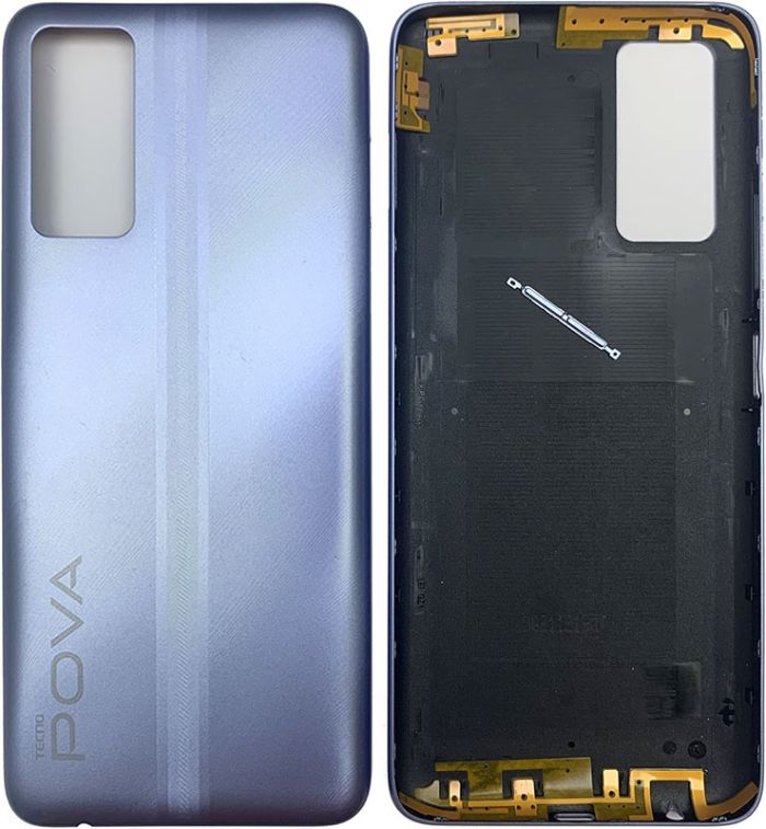 Задня кришка для TECNO Pova 2 (LE7n) Polar Silver