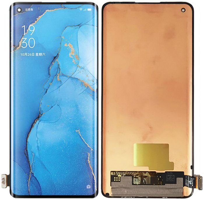 Дисплей для Oppo Reno 3 Pro 5G (CPH2009/PCRM00/PCRT00) + сенсор Black (OLED)