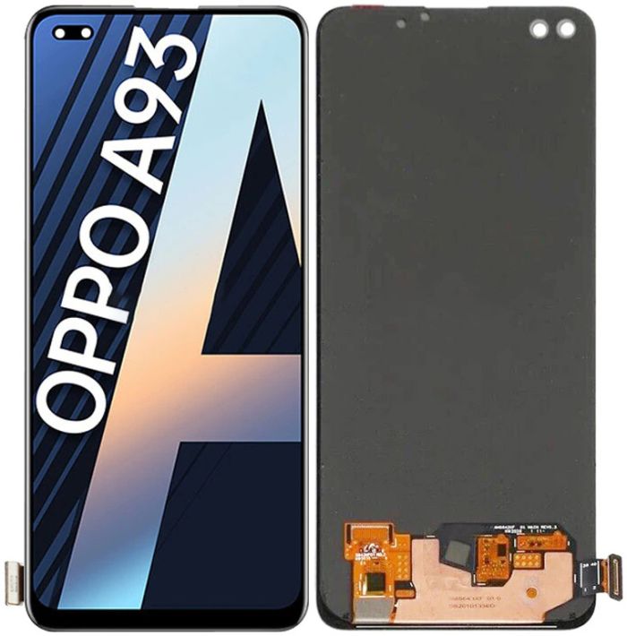Дисплей + сенсор для Oppo A93 / Reno 4 / Reno 4 Lite (CPH2121, CPH2123, CPH2113, CPH2125) Black (OLED)