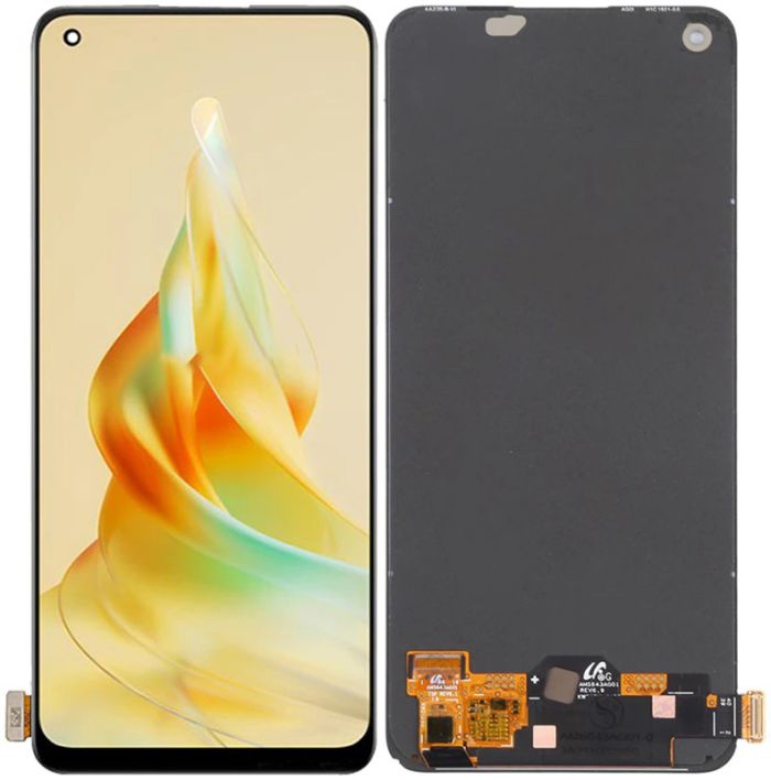 Дисплей + сенсор для OPPO Reno 8T 4G CPH2481 Black (OLED)