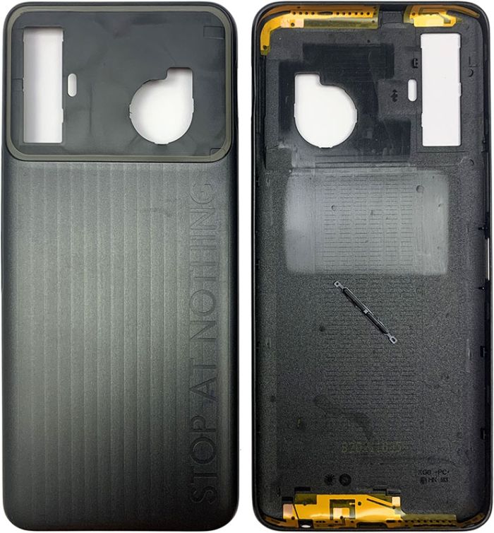 Задняя крышка для TECNO Spark 8 Pro (KG8) Interstellar Black