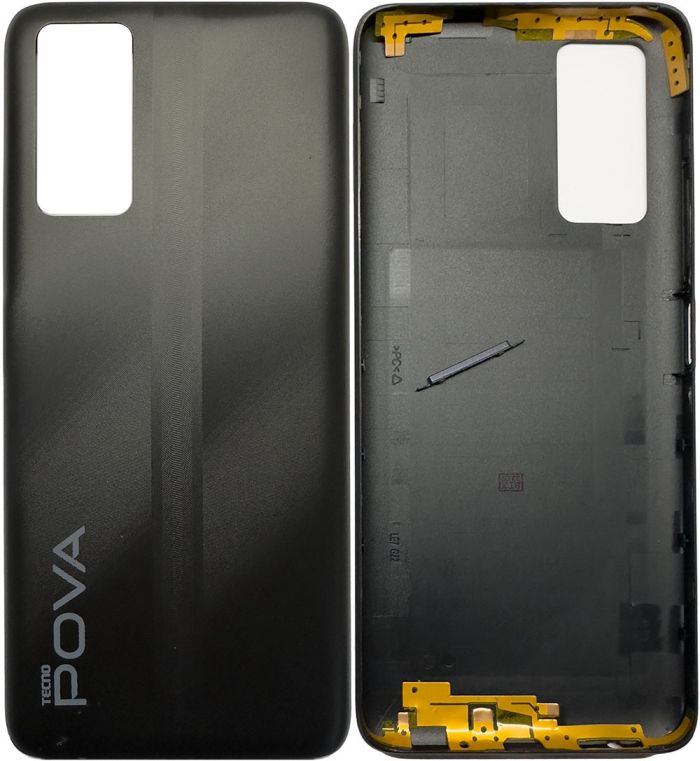 Задня кришка для TECNO Pova 2 (LE7n) Dazzle Black