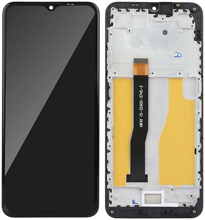Дисплей + сенсор с передней панелью для Cubot Note 50 Black
