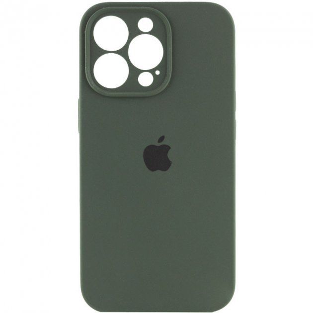Silicone Case Full Camera for iPhone 13 Pro Max (64) cyprus green