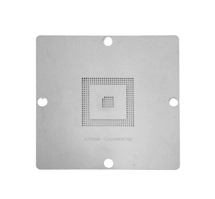 Трафарет BGA прямого нагрева CXD2949CGB (0.76mm) 90 x 90 mm