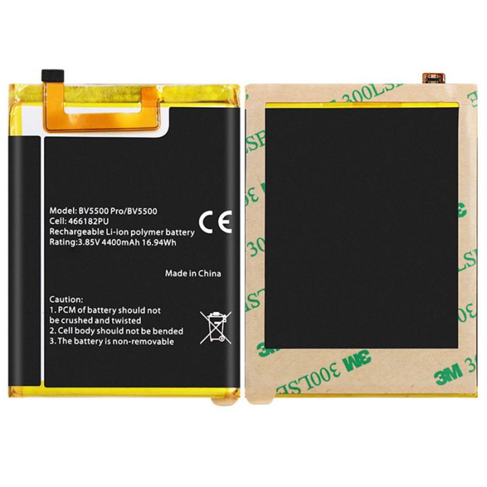 Аккумулятор для Blackview BV5500 / BV5500 Pro (4400 mAh) 466182PU