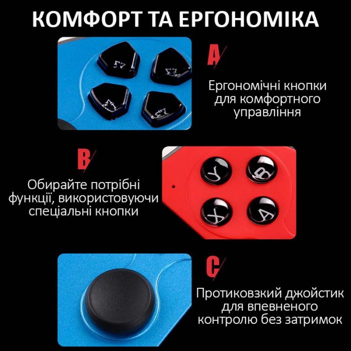 Портативна ігрова приставка X12 Plus / 7'' / 16Gb / 10000+ ретро ігор / підключення до TV / 2500mAh
