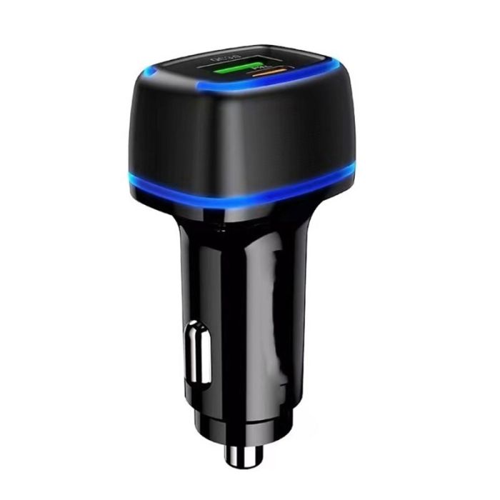 Автомобільний зарядний пристрій 38W Profit ES-D101 PD20W QC USB C+A (Black)