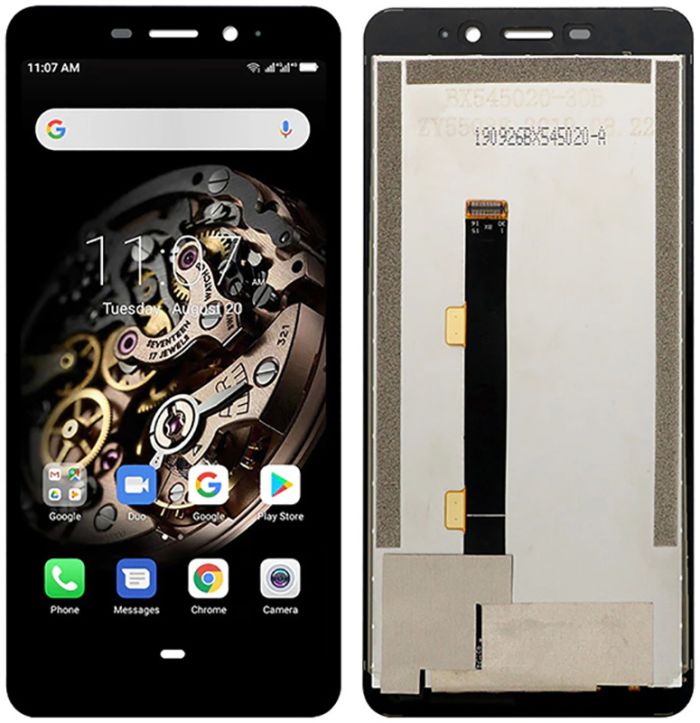 Дисплей + сенсор Ulefone Armor X5 / X5 Pro Black - p/n: S-T550NKI003P-V02-12
