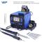 Паяльная станция 2 в 1 WEP 992D-II / прецизионный термофен + паяльник C210 / 90-450°C / 10 л/мин / 210 Вт