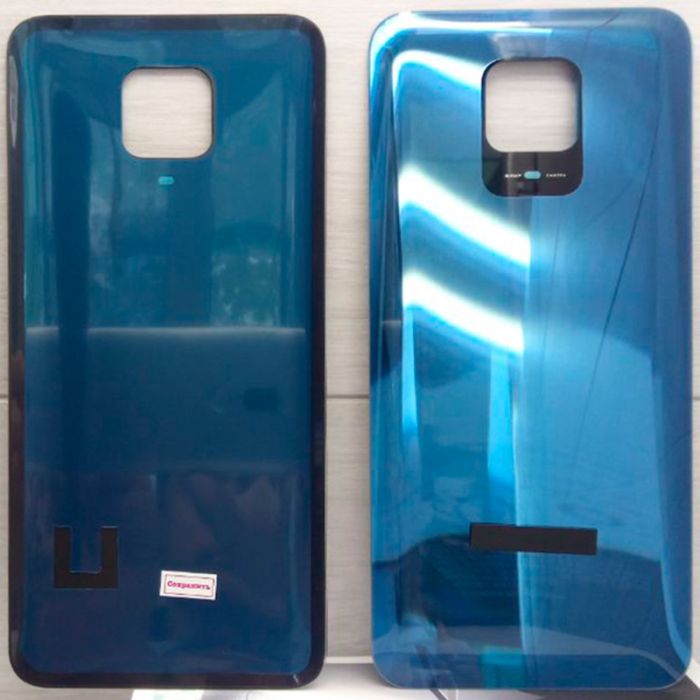 Задня кришка для Xiaomi Redmi Note 9 Pro Interstellar Grey (AAA)