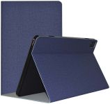 Чохол книжка для планшета Blackview Tab 16 / підставка / силіконова основа / синій