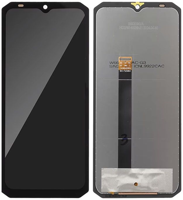 Дисплей + сенсор Hotwav Hyper 7 / Hyper 7 Pro Black - p/n: F663406VC