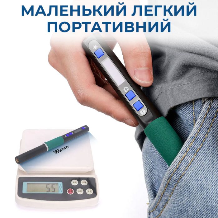 Паяльник прецизійний WEP 928D IV портативний / жало C235-I / 450°C / підставка з губкою / Type-C