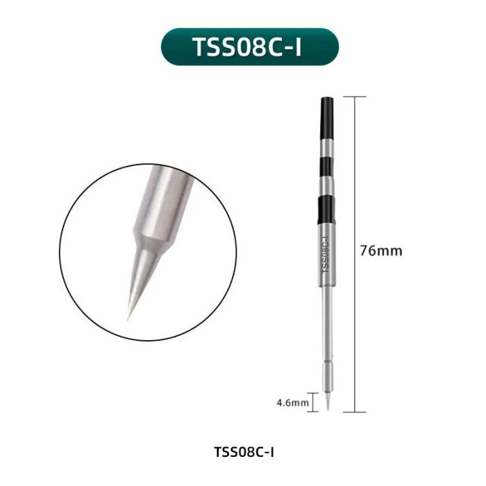 Жало, наконечник Quick TSS08C-I  для прецизонной паяльной станции Quick Q8