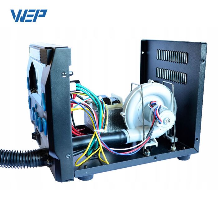Термоповітряна паяльна станція WEP 993DM-IV фен / 1000 Вт / 100-500°С / 120 л/хв / змінні насадки