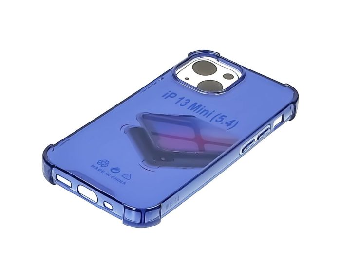Чехол TPU shockproof angle для Apple iPhone 13 Mini 01 сапфирово-синий