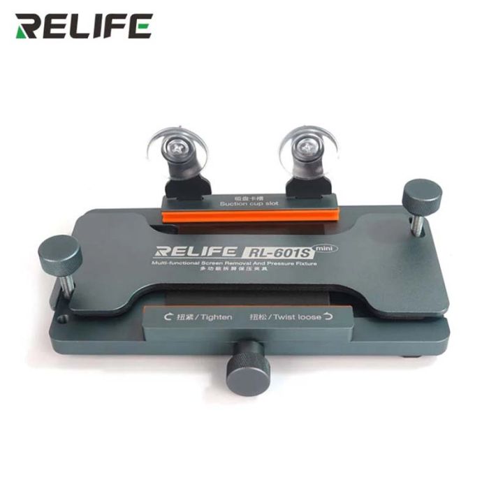 Тримач RELIFE RL-601S MINI для ремонту екрану, задньої кришки смартфона + затискач 2 в 1