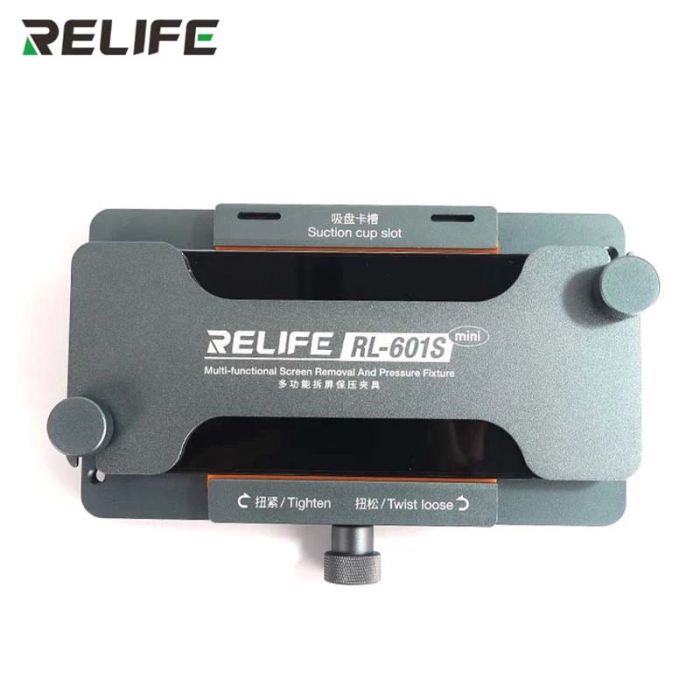 Тримач RELIFE RL-601S MINI для ремонту екрану, задньої кришки смартфона + затискач 2 в 1