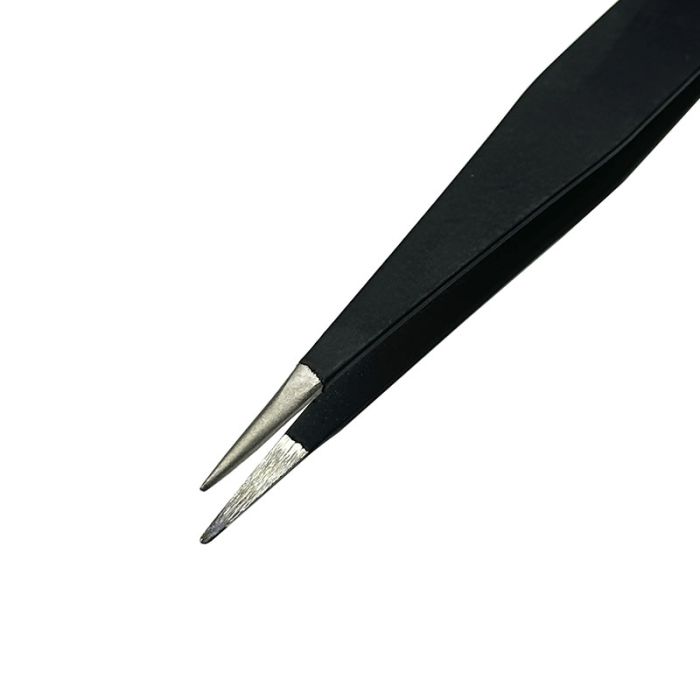 Пінцет ESD-16 антистатичний прямий 124 мм
