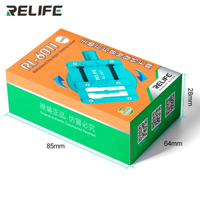 Тримач для ремонту плат Relife RL-601I компактний, поворотний, із затискачем