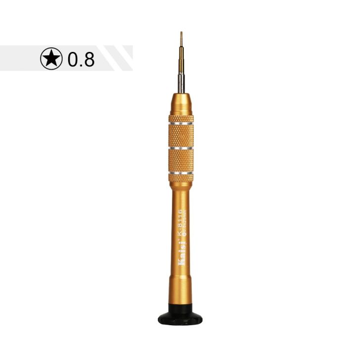 Викрутка Kaisi K-8116 прецизійна (зірка 0.8 для iPhone)