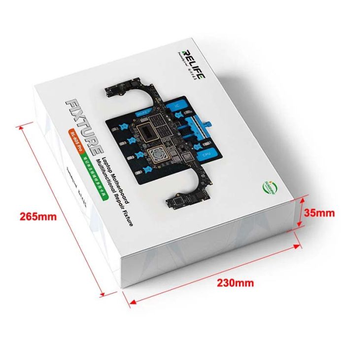 Тримач Relife RL-605 Pro для ремонту плат ноутбуків, процесорів, мікросхем / універсальний