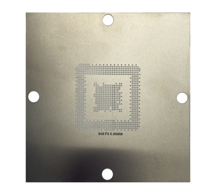 Трафарет BGA прямого нагріву 648 FX (0.60 mm) 90 x 90 mm