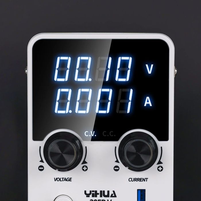 Блок живлення YIHUA 305D-V імпульсний / компактний / USB Quick Charge / 30В 5А / 150 Вт