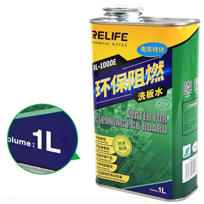 Жидкость для ультразвуковой ванной Sunshine Relife RL-1000E для чистки плат 1 литр